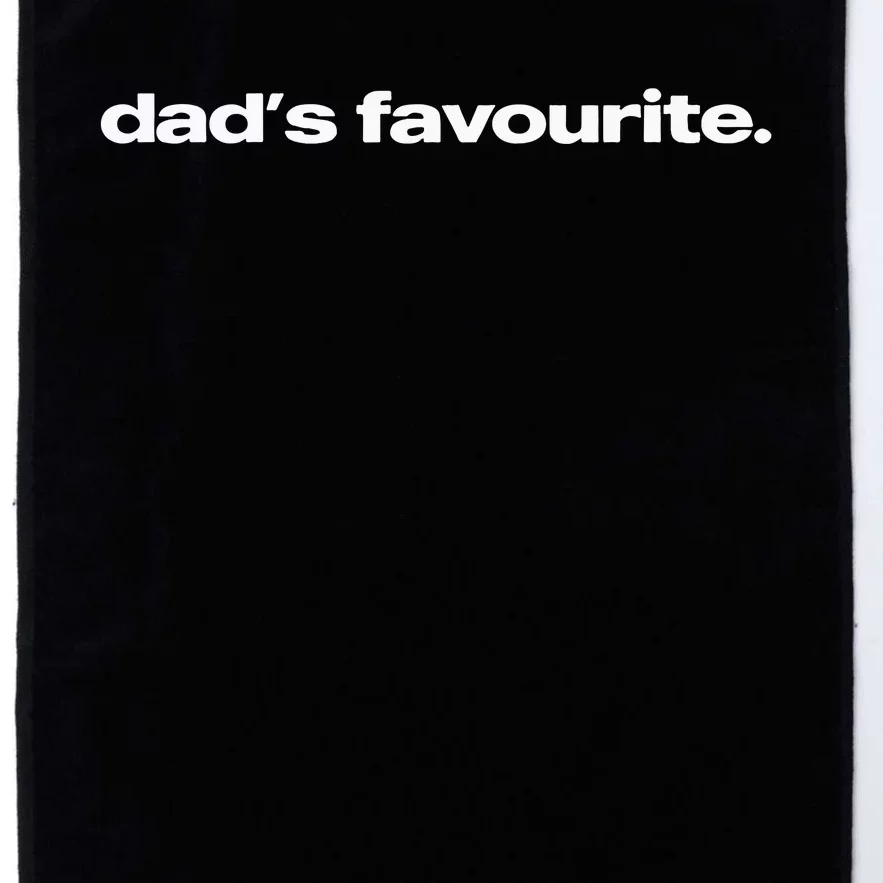 Dads Favourite Platinum Collection Golf Towel