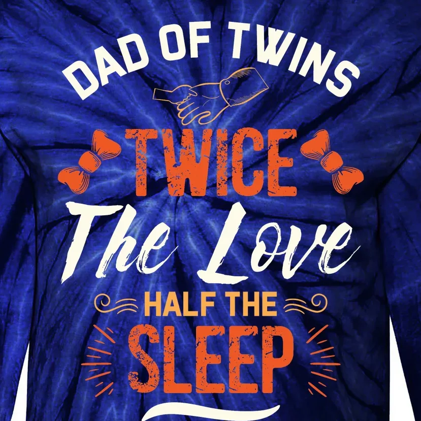 Dad Father's Day Tie-Dye Long Sleeve Shirt