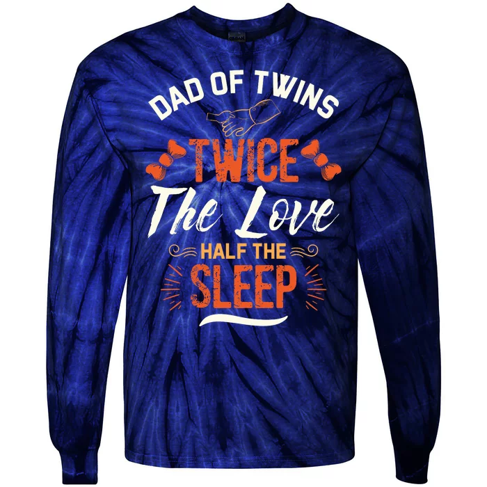 Dad Father's Day Tie-Dye Long Sleeve Shirt