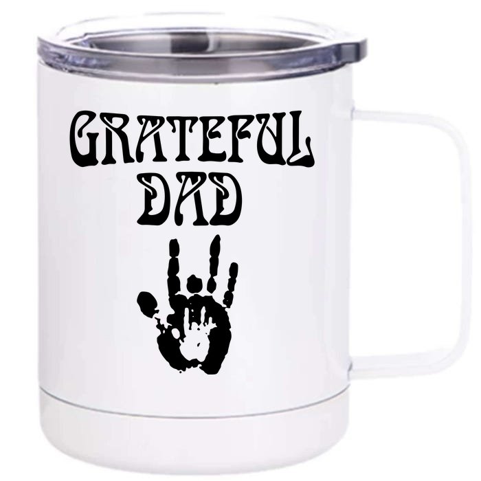 Dad Fathers Day Front & Back 12oz Stainless Steel Tumbler Cup