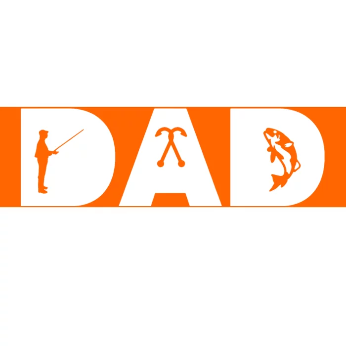 Dad Fishing Bumper Sticker