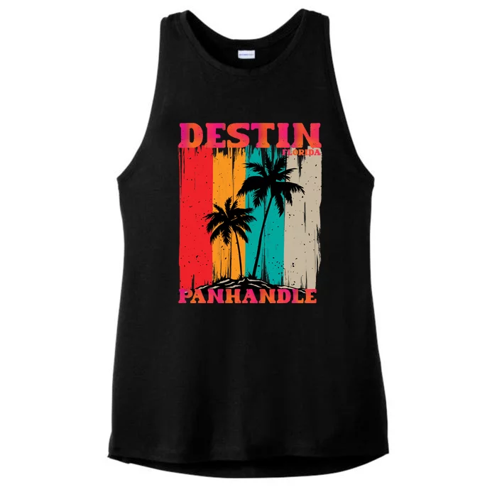 Destin Florida Ladies Tri-Blend Wicking Tank