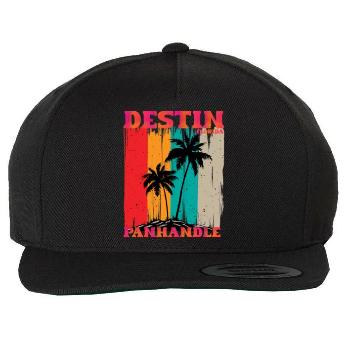 Destin Florida Wool Snapback Cap