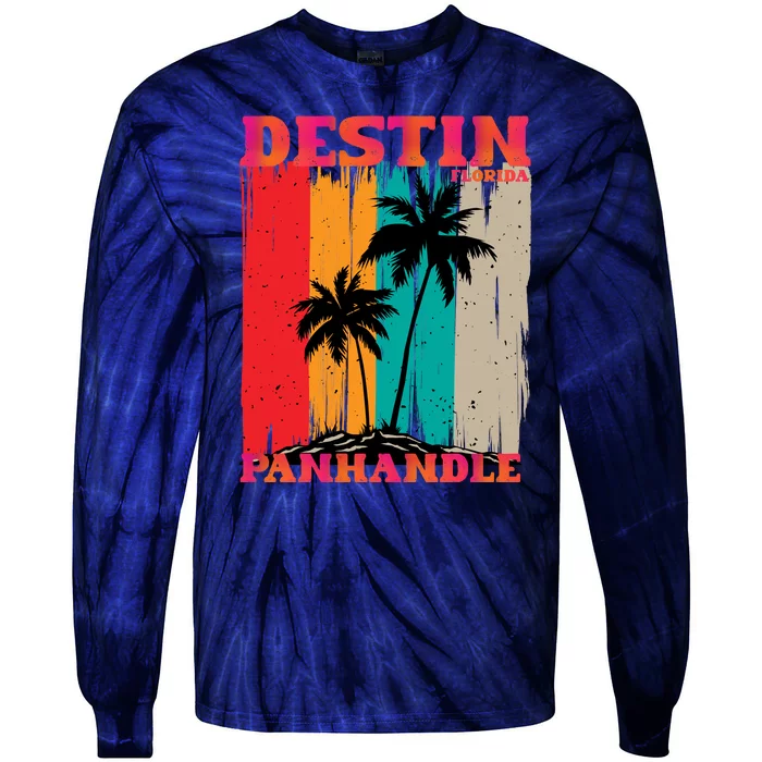 Destin Florida Tie-Dye Long Sleeve Shirt