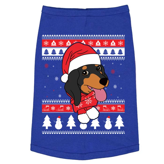 Dachshund Funny Dog Ugly Christmas Gift Doggie Tank