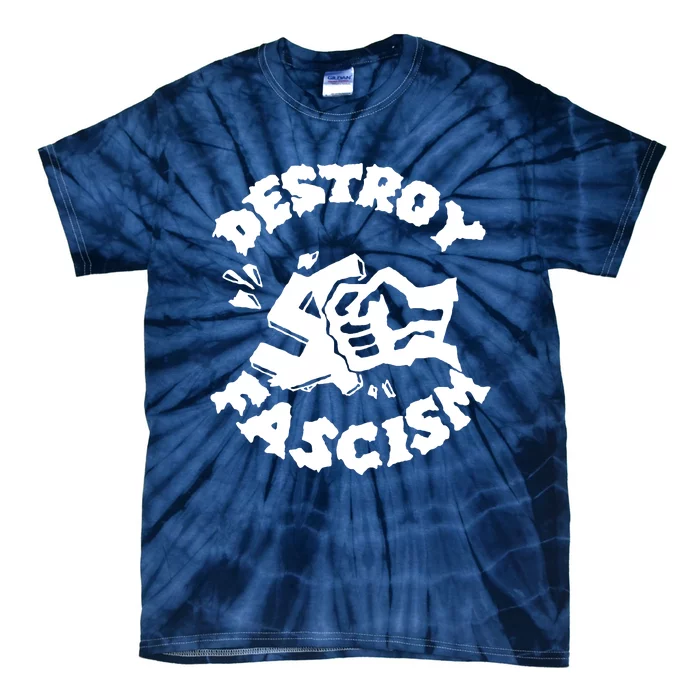 Destroy Fascism Tie-Dye T-Shirt