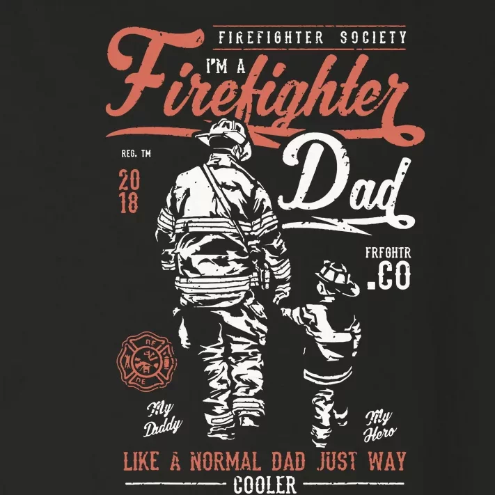 Distressed Firefighter Dad Shirts Men Fathers Day Fireman Toddler Long Sleeve Shirt