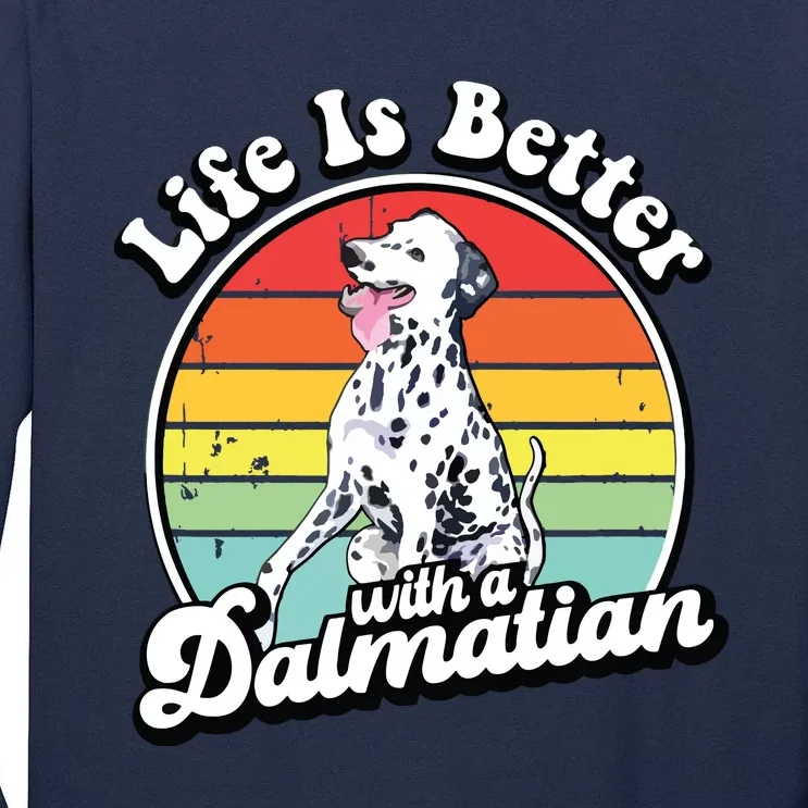 Dalmatian Funny Tall Long Sleeve T-Shirt