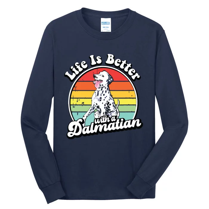 Dalmatian Funny Tall Long Sleeve T-Shirt