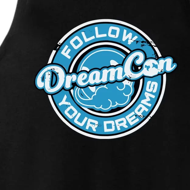 Dreamconvention Follow Dream Dream Con Standard Ladies Tri-Blend Wicking Tank