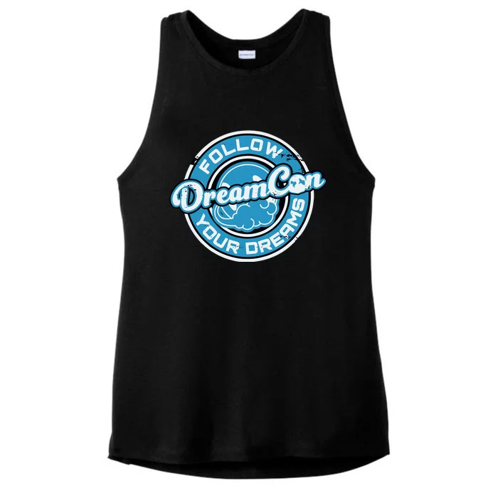 Dreamconvention Follow Dream Dream Con Standard Ladies Tri-Blend Wicking Tank