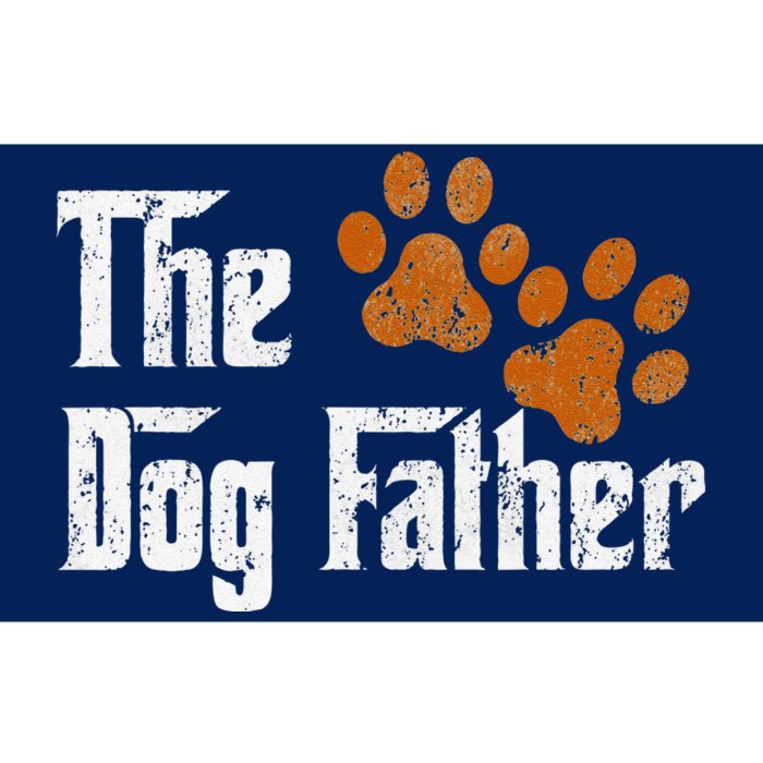 DogFather Funny Dad Daddy Papa Pops Fathers Day Gift Idea Bumper Sticker