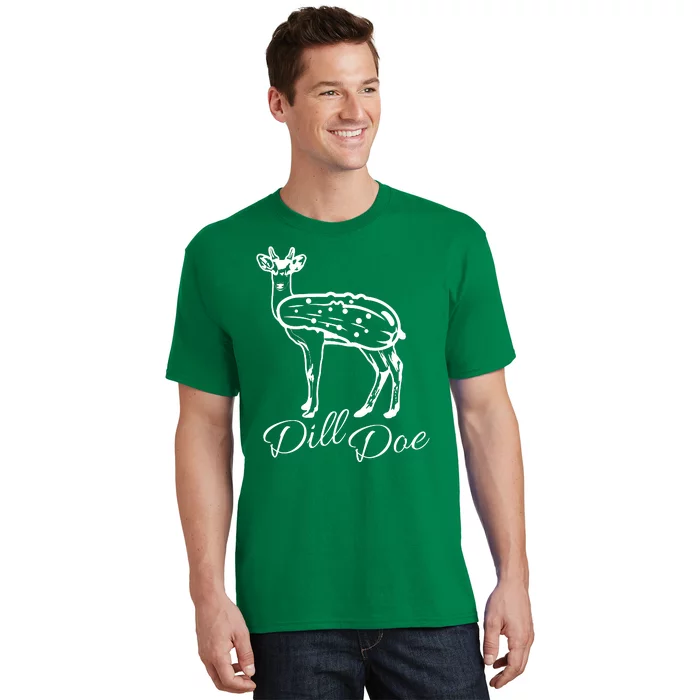 DillDoe Funny Deer Dill Doe Pickle Meme Mashup T-Shirt