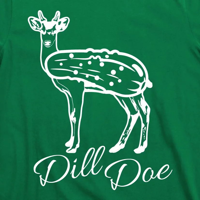 DillDoe Funny Deer Dill Doe Pickle Meme Mashup T-Shirt