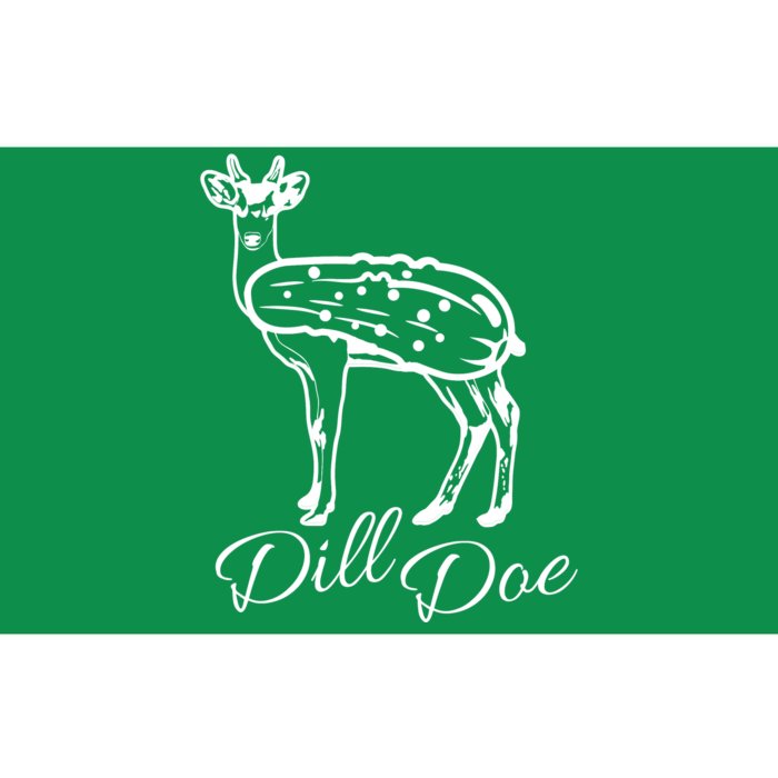 DillDoe Funny Deer Dill Doe Pickle Meme Mashup Bumper Sticker