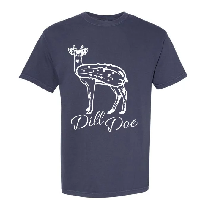 DillDoe Funny Deer Dill Doe Pickle Meme Mashup Garment-Dyed Heavyweight T-Shirt