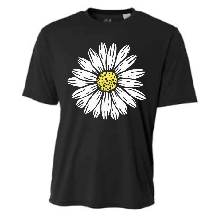 Daisy Flower Design Cooling Performance Crew T-Shirt