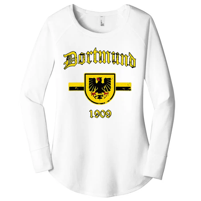 Dortmund Fan Design Ultra Gift 1909 Women's Perfect Tri Tunic Long Sleeve Shirt