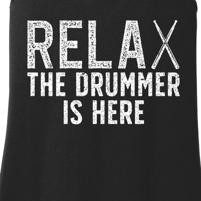 Drummer For Drum Player Music Lover Ladies Essential Tank