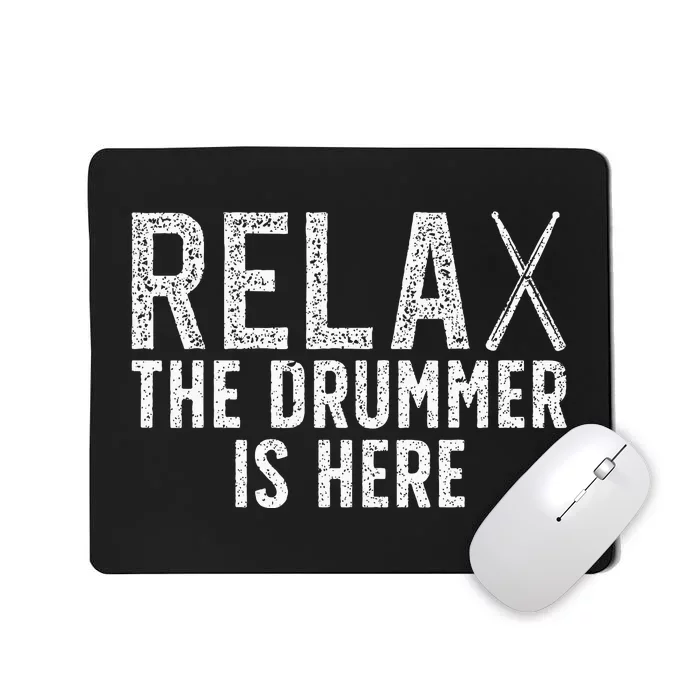 Drummer For Drum Player Music Lover Mousepad