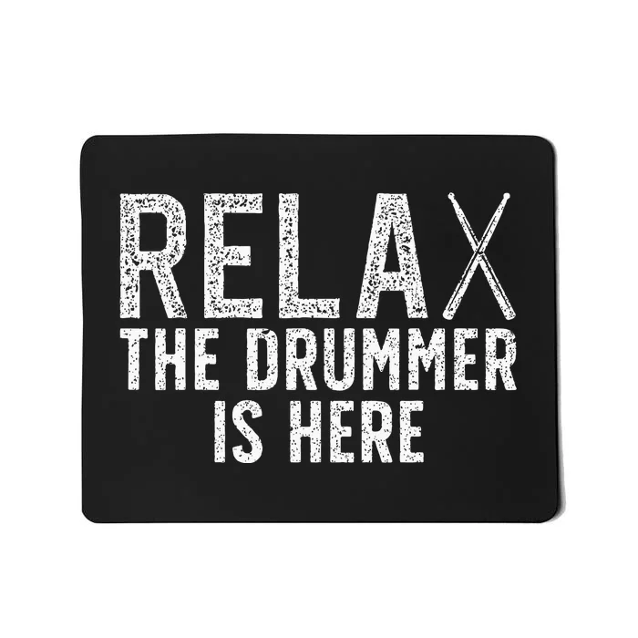 Drummer For Drum Player Music Lover Mousepad