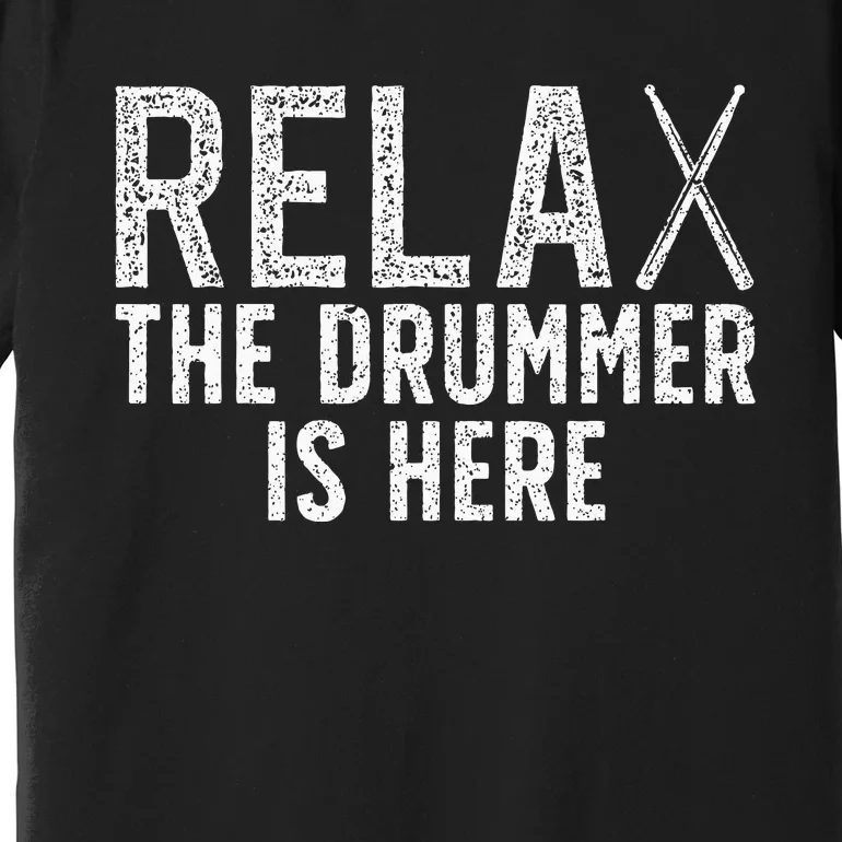 Drummer For Drum Player Music Lover Premium T-Shirt