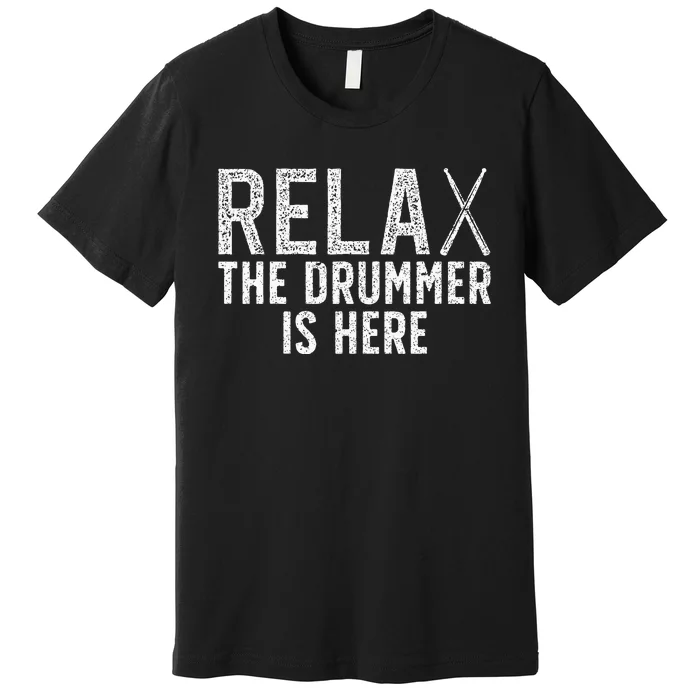 Drummer For Drum Player Music Lover Premium T-Shirt