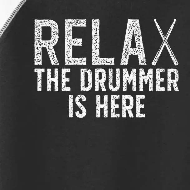 Drummer For Drum Player Music Lover Toddler Fine Jersey T-Shirt