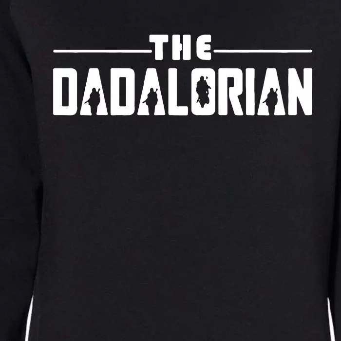 Dadalorian Funny Womens California Wash Sweatshirt