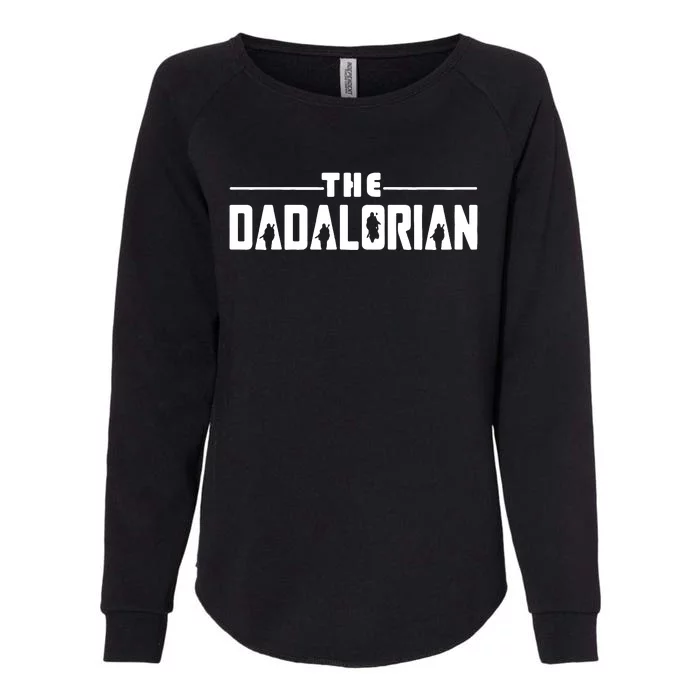 Dadalorian Funny Womens California Wash Sweatshirt