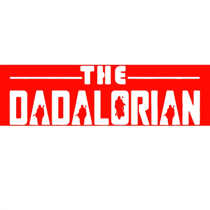 Dadalorian Funny Bumper Sticker