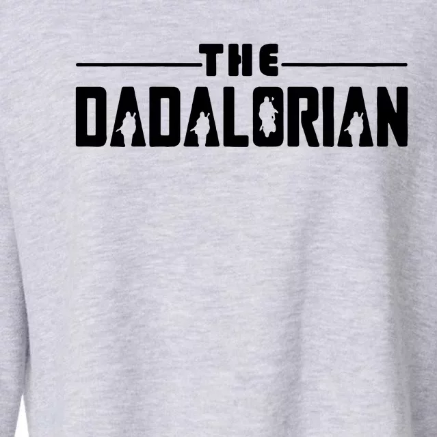 Dadalorian Funny Cropped Pullover Crew