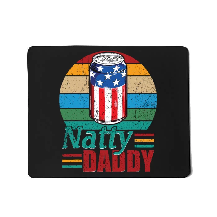 Daddy Funny Dad Bob Beer Drinker Fathers Day Mousepad