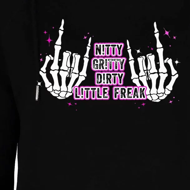 Dirty Freak Womens Funnel Neck Pullover Hood