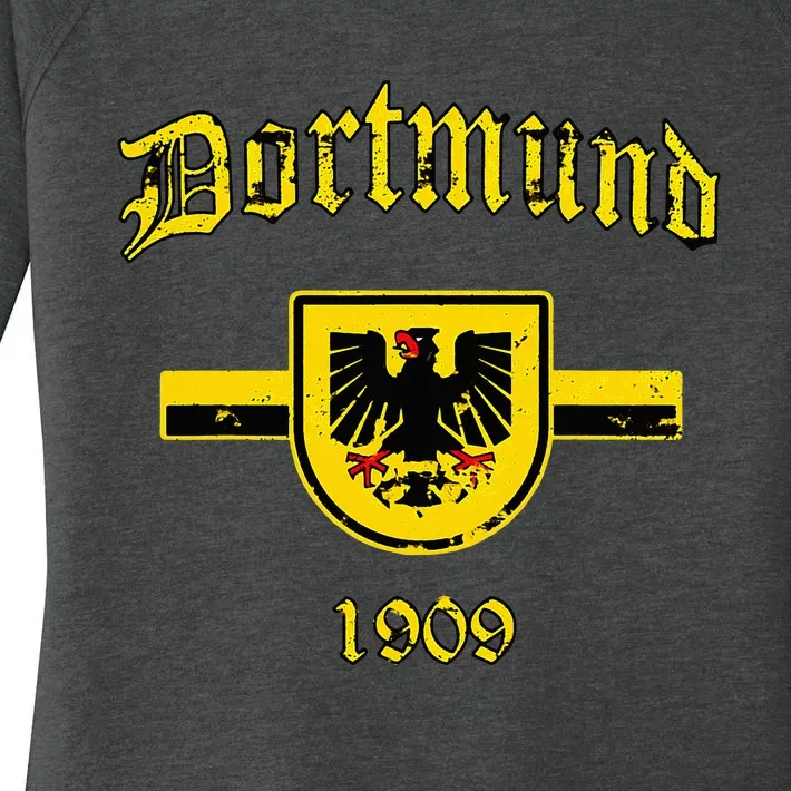 Dortmund Fan Design Ultra Gift 1909 Women's Perfect Tri Tunic Long Sleeve Shirt