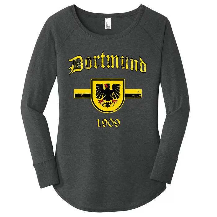 Dortmund Fan Design Ultra Gift 1909 Women's Perfect Tri Tunic Long Sleeve Shirt