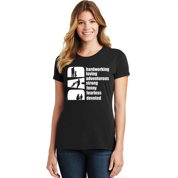 Dadattributes FILES Women's T-Shirt