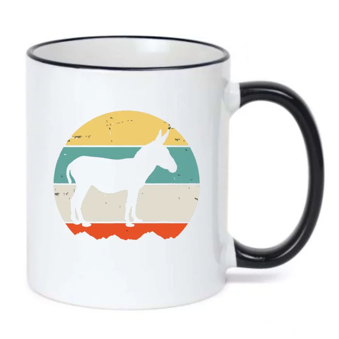 Donkey Funny Black Color Changing Mug