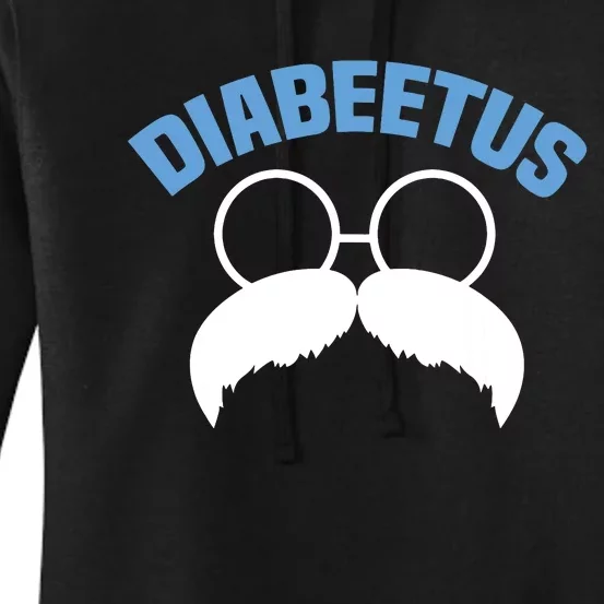 Diabeetus Funny Diabetes Awareness Diabetic Beard Women's Pullover Hoodie