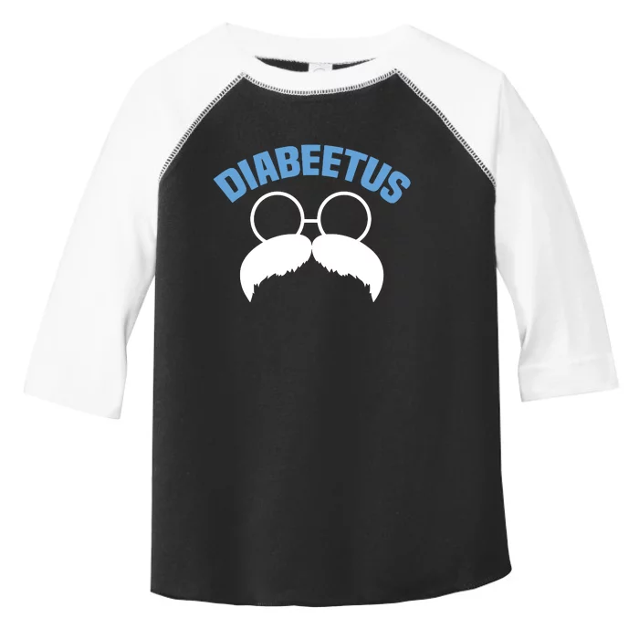 Diabeetus Funny Diabetes Awareness Diabetic Beard Toddler Fine Jersey T-Shirt