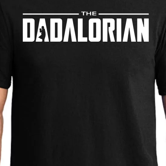 Dadalorian Fathers Day Dad Gift Idea Pajama Set