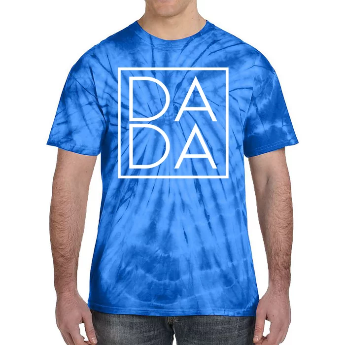 Dada FatherS Day New Father Daddy To Be Cool Dad Gift Tie-Dye T-Shirt