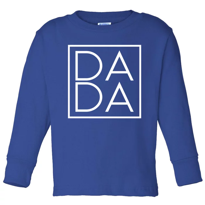 Dada FatherS Day New Father Daddy To Be Cool Dad Gift Toddler Long Sleeve Shirt