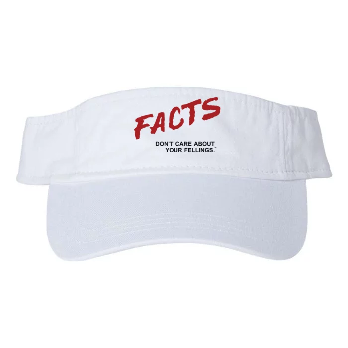 Dailywire Facts Don’T Care About Your Feelings Valucap Bio-Washed Visor