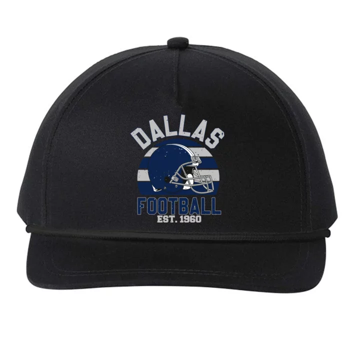 Dallas Football Est 1960 Team Supporter Snapback Five-Panel Rope Hat