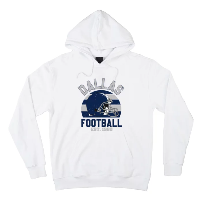 Dallas Football Est 1960 Team Supporter Hoodie