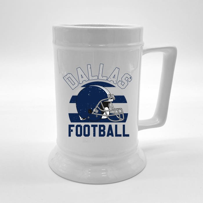 Dallas Football Est 1960 Team Supporter Front & Back Beer Stein