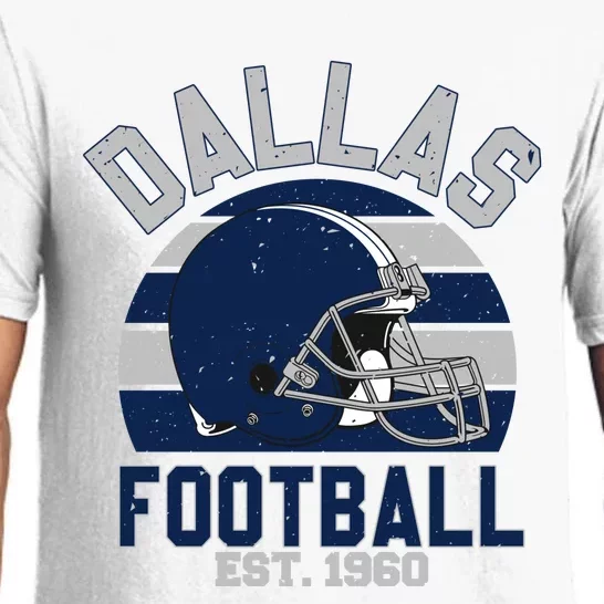 Dallas Football Est 1960 Team Supporter Pajama Set