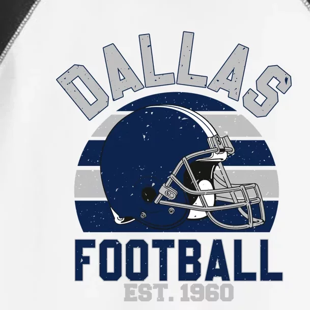 Dallas Football Est 1960 Team Supporter Toddler Fine Jersey T-Shirt