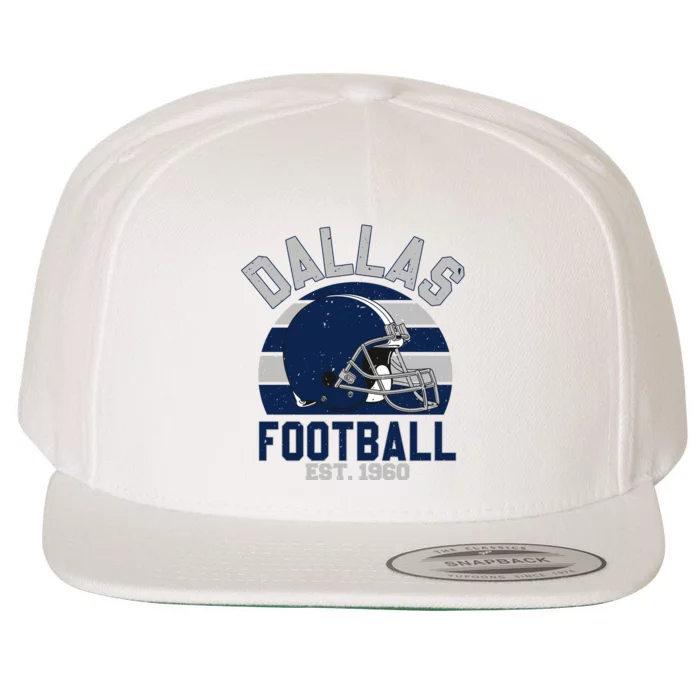 Dallas Football Est 1960 Team Supporter Wool Snapback Cap